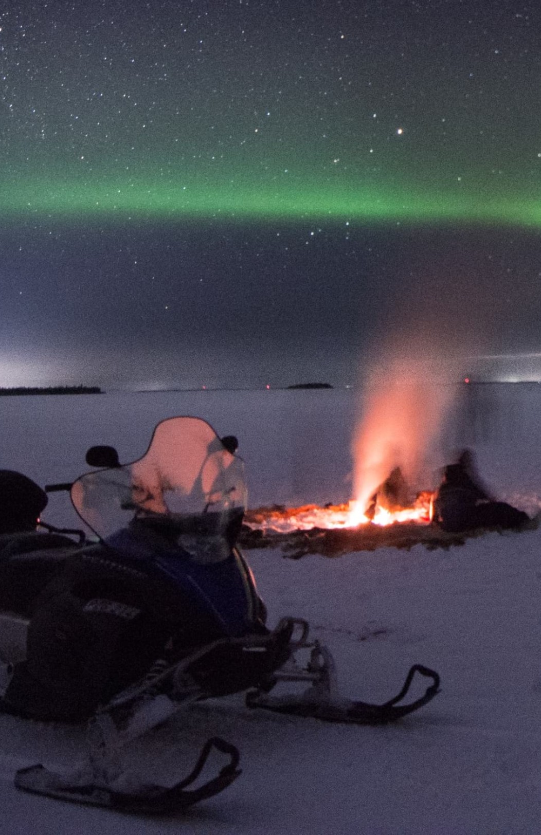 Nordlichter in Schwedisch-Lappland